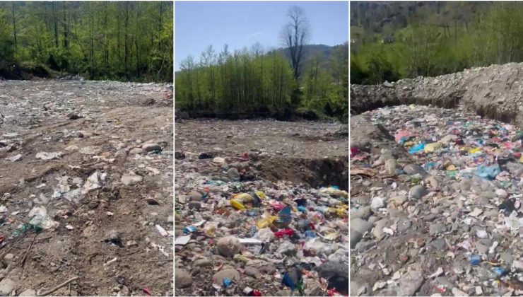 Rize’de açık alana çöp döken Fındıklı Belediyesine 2,3 milyon lira ceza