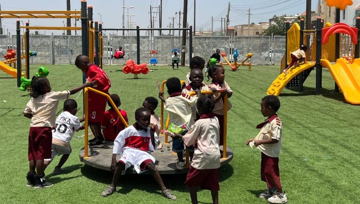 TİKA’nın Sudan’da kurduğu çocuk parkı açıldı