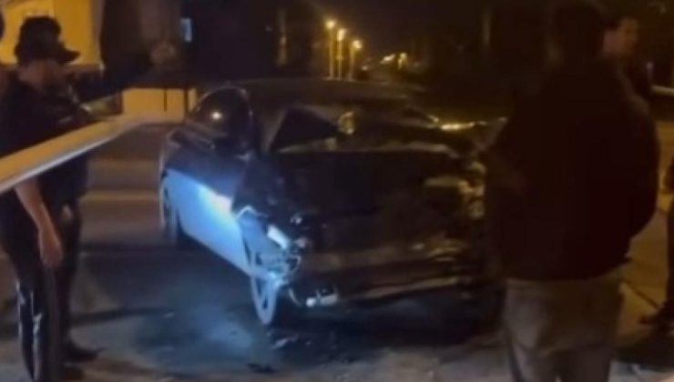 Diyarbakır’da otomobil yük trenine çarptı