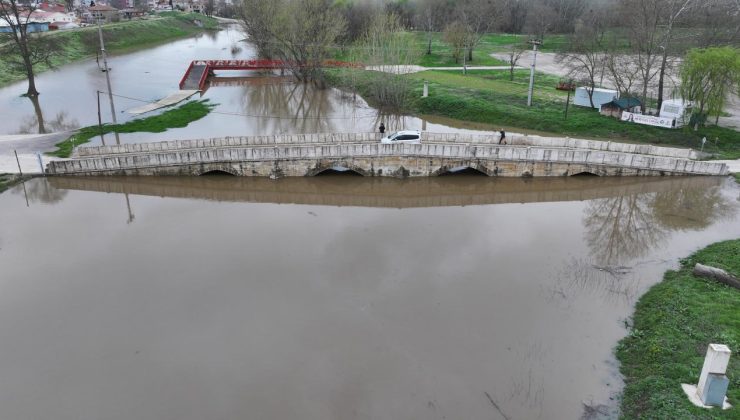Tunca Nehri’nin debisi 3 günde 3,5 kat arttı