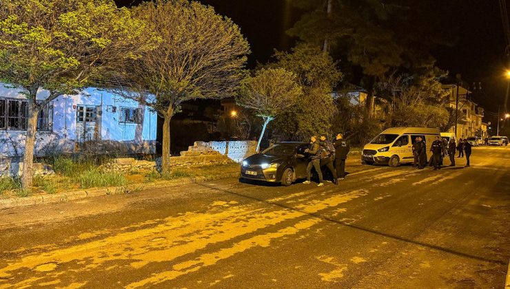 Uşak’ta ihbara giden polise ateş açıldı