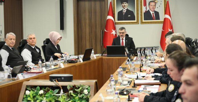 İçişleri Bakanlığı'nca valilerle Güvenlik Toplantısı yapıldı