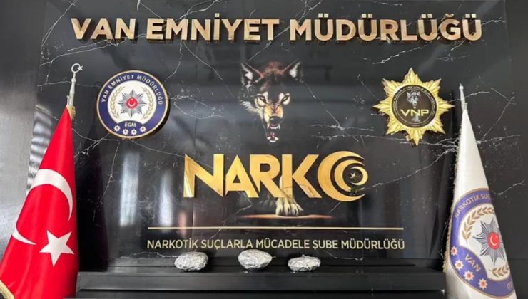 Van’da 4,7 kilogram sentetik uyuşturucu ele geçirildi