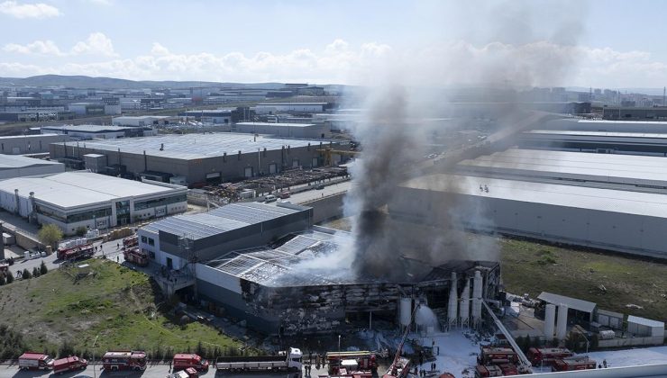 Ankara’da boya fabrikasında yangın – Son Dakika Haberleri