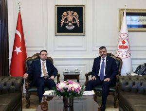 İçişleri Bakanı Çiftçi ile Adalet Bakanı Gürlek görüştü