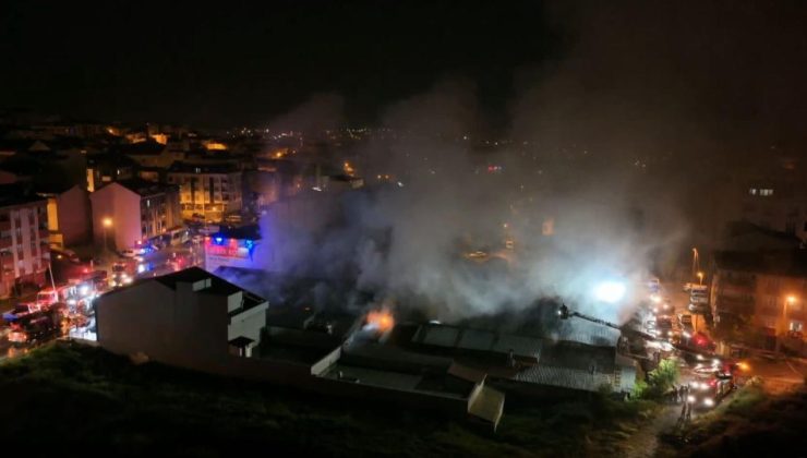 Arnavutköy’de fabrikada yangın çıktı – Son Dakika Haberleri
