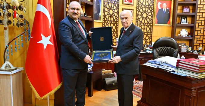 Bahçeli, Kerkük Valisi Ağa’yı kabul etti