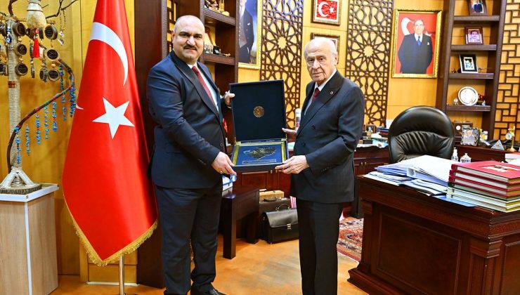 Bahçeli, Kerkük Valisi Ağa’yı kabul etti