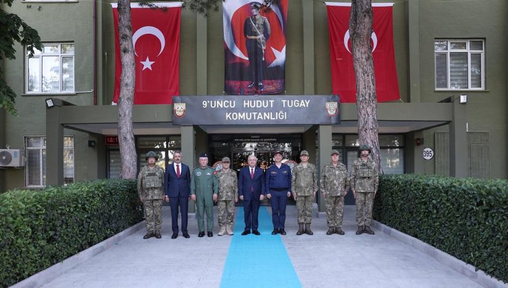 Bakan Güler, Edirne’de 9’uncu Hudut Tugay Komutanlığını ziyaret etti