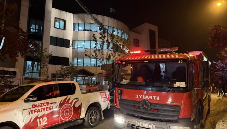 Düzce’de huzurevinde yangın – Son Dakika Haberleri