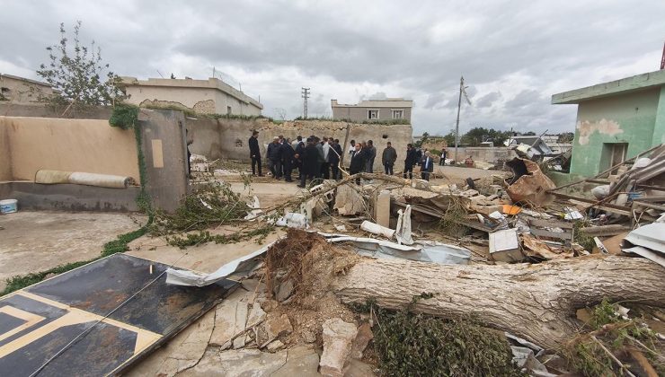 Gaziantep’te fırtına ve sağanak enerji hatlarını vurdu