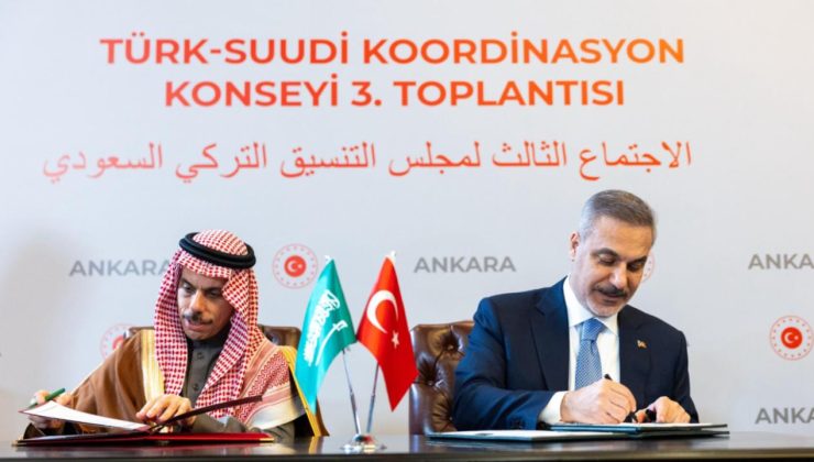 Türk-Suudi Koordinasyon Konseyi Üçüncü Toplantısı gerçekleşti
