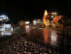 Tokat’ı sağanak ve heyelan vurdu: İstinat duvarı çöktü
