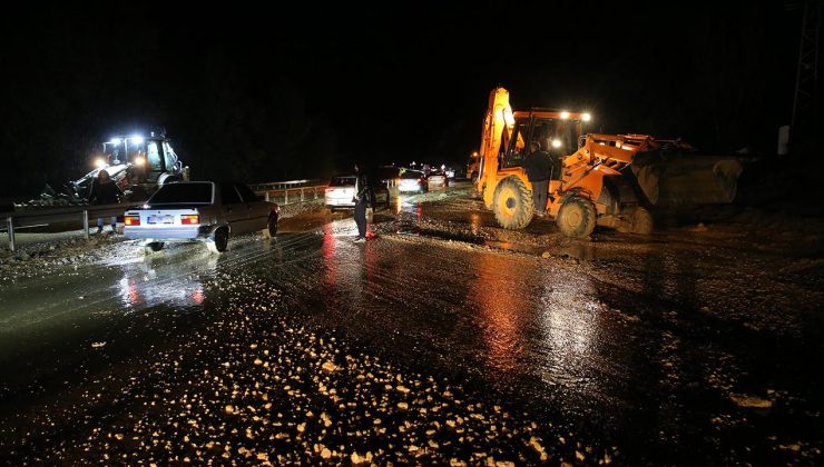 Tokat’ı sağanak ve heyelan vurdu: İstinat duvarı çöktü