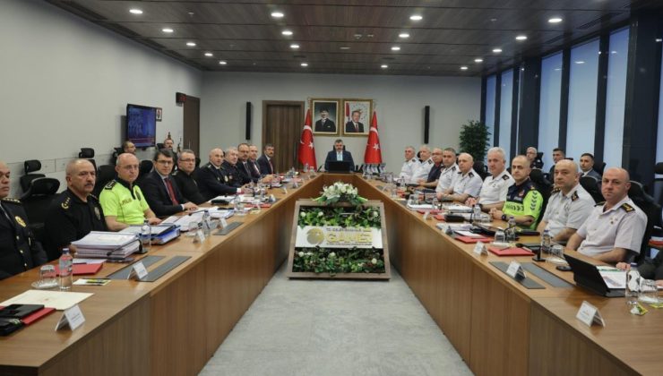 İçişleri Bakanlığı’nda NATO Zirvesi öncesi güvenlik toplantısı yapıldı