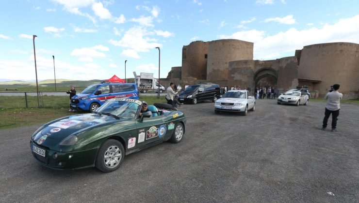 İpek Yolu Rallisi ekibi Kars’a ulaştı