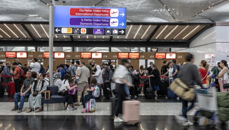 İstanbul’daki havalimanlarında bayram yoğunluğu – Son Dakika Haberleri