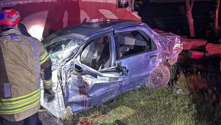 Muş'ta feci kaza: 1 ölü, 3 yaralı