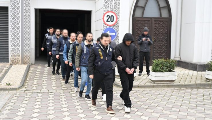 Yatırım vaadiyle dolandırıcılığa Kocaeli merkezli 6 ilde operasyon