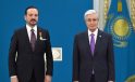 AK Parti Genel Başkan Yardımcısı Zorlu’ya Kazakistan’dan ‘Dostluk’ nişanı