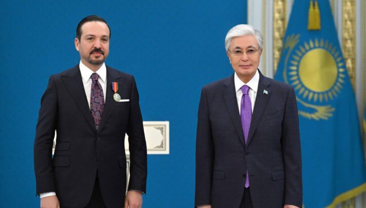 AK Parti Genel Başkan Yardımcısı Zorlu’ya Kazakistan’dan ‘Dostluk’ nişanı