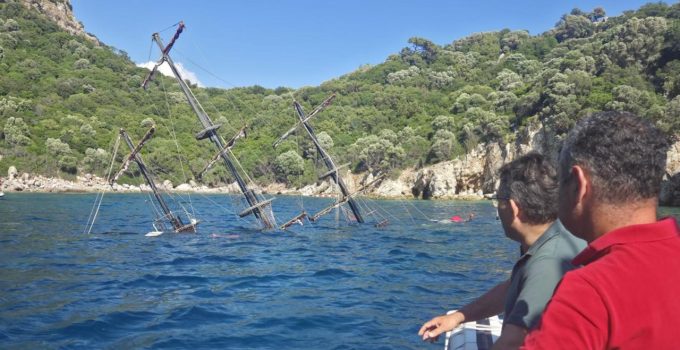 Marmaris’te tur teknesi battı – Son Dakika Haberleri