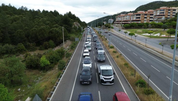Bayram tatilinde Muğla’ya araç akını