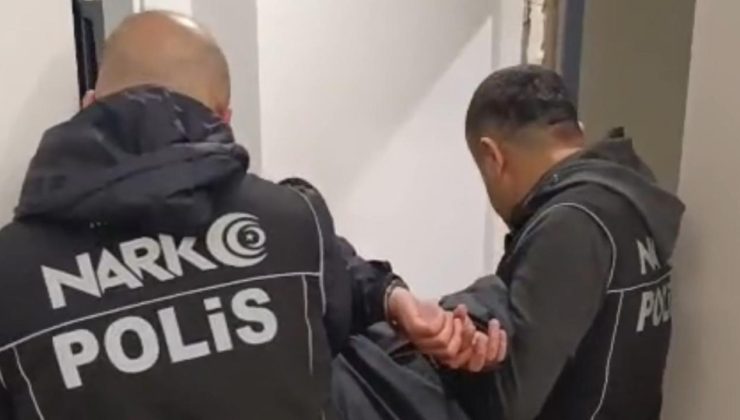 Kırmızı bültenle aranan uyuşturucu kaçakçısı Mersin’de yakalandı
