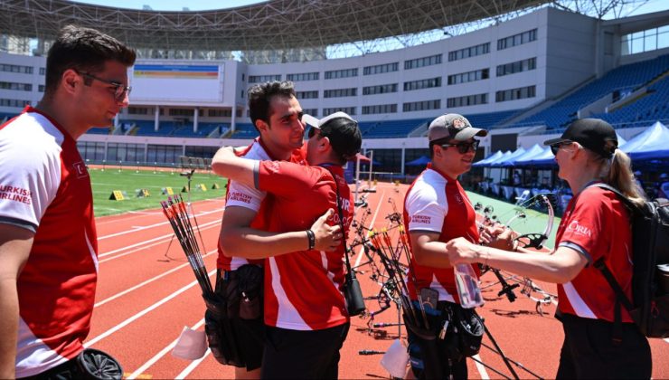 Milli okçular Dünya Kupası’nda finalde