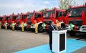 Orman yangınlarıyla mücadelede yeni araçlar görev yerlerine uğurlandı