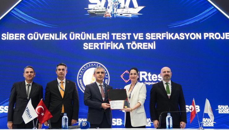 SAHA 2026’da milli teknolojilerin teslim törenleri gerçekleştirildi