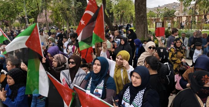 Haydut İsrail’in Sumud Filosu’na saldırısı protesto edildi