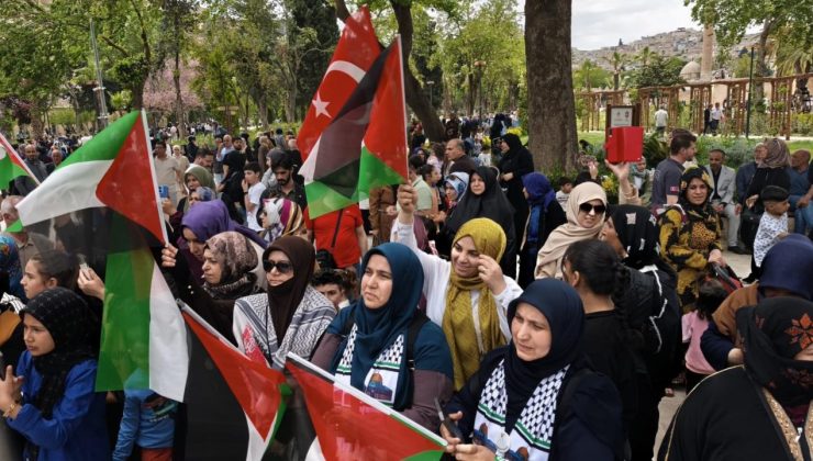 Haydut İsrail’in Sumud Filosu’na saldırısı protesto edildi