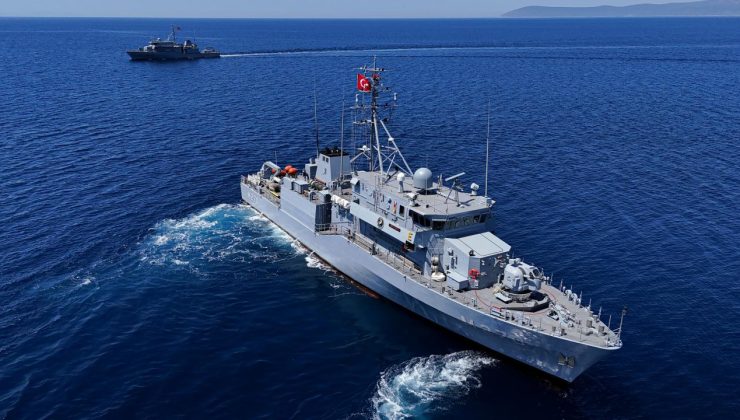 EFES-2026 Tatbikatı’nın Mayın Avlama Harekatı gerçekleştirildi