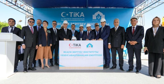 Kazakistan’da Yesevi Araştırmaları Enstitüsü’nün temeli atıldı