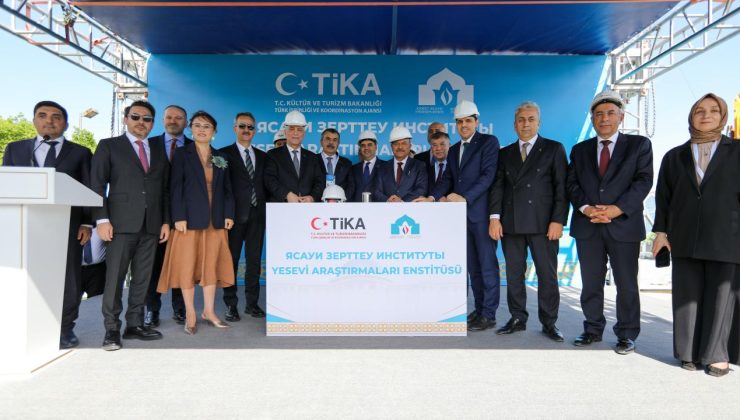 Kazakistan’da Yesevi Araştırmaları Enstitüsü’nün temeli atıldı