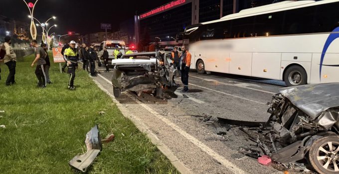 Yozgat’ta zincirleme trafik kazası: 7 yaralı