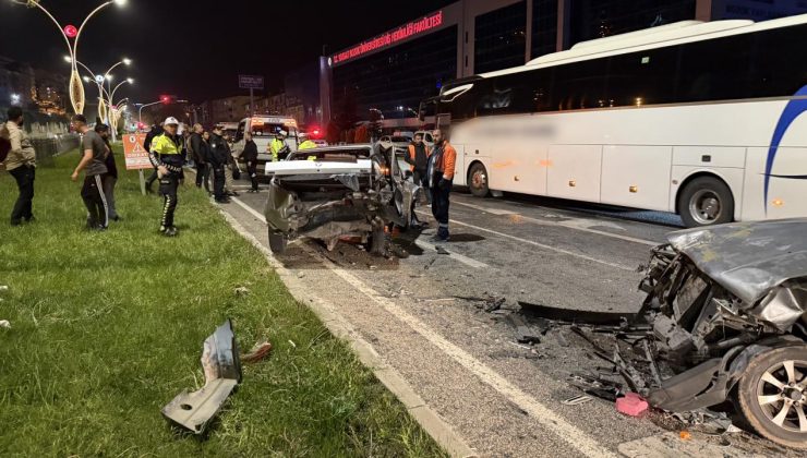 Yozgat’ta zincirleme trafik kazası: 7 yaralı