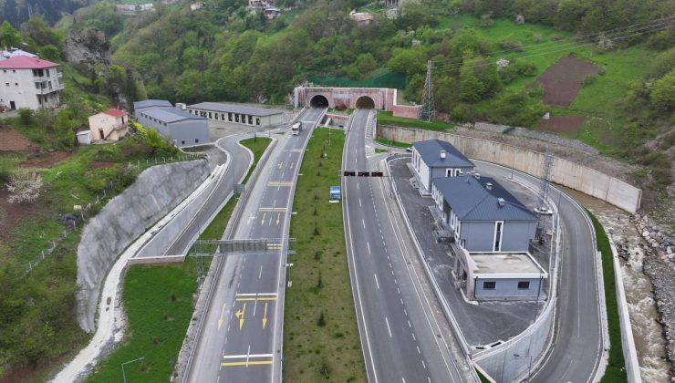 Zigana Tüneli’ni üç yılda 5 milyondan fazla araç kullandı