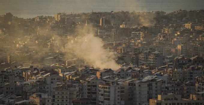 İşgalci İsrail, Beyrut’taki Dahiye bölgesi sakinlerinden evlerini terk etmelerini istedi