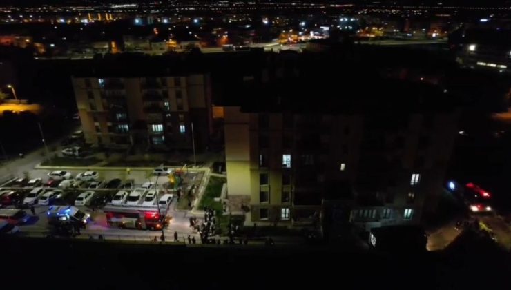 Erzurum’da bir binada çıkan yangında diyaliz hastası kadın öldü