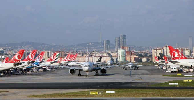 Türkiye’de 5 ayda 89 milyon kişi hava yolunu kullandı