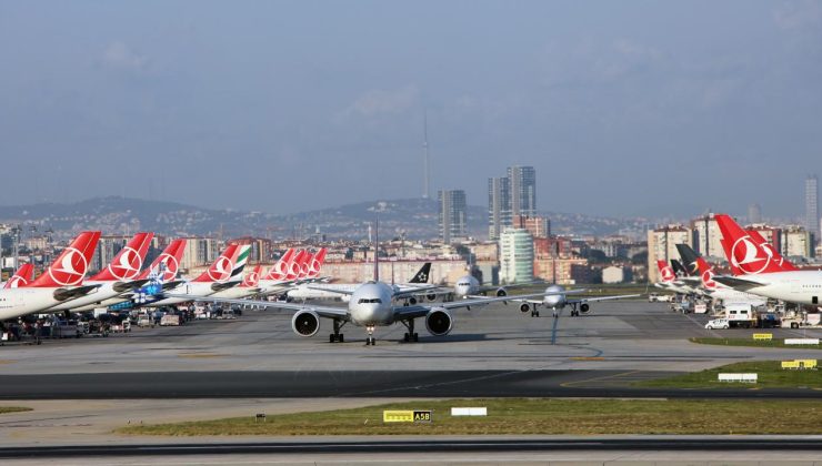 Türkiye’de 5 ayda 89 milyon kişi hava yolunu kullandı