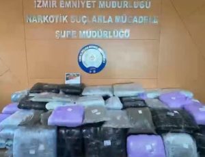 İzmir’de 371 kilogram uyuşturucu ele geçirildi