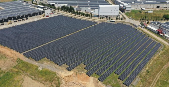 Kahramanmaraş OSB’de yeşil dönüşüm: Elektriğin yarısını GES’lerden karşılıyor