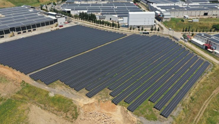 Kahramanmaraş OSB’de yeşil dönüşüm: Elektriğin yarısını GES’lerden karşılıyor