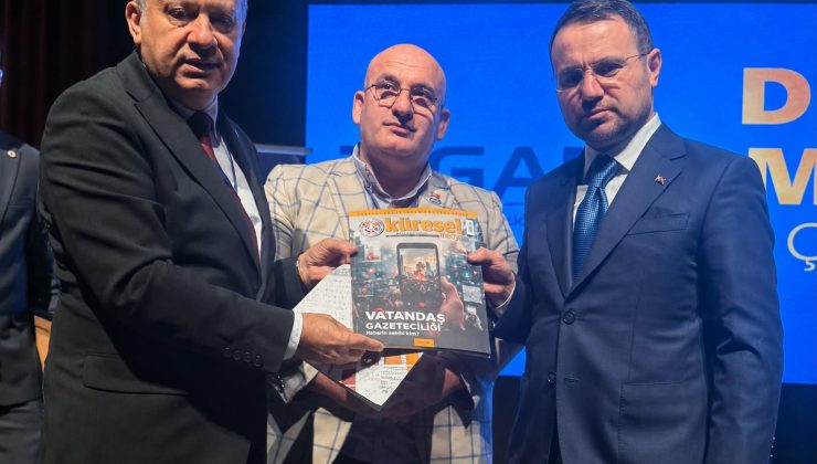 Dim, gazetecilik yasası taslağını Bakan Gürlek’e sundu