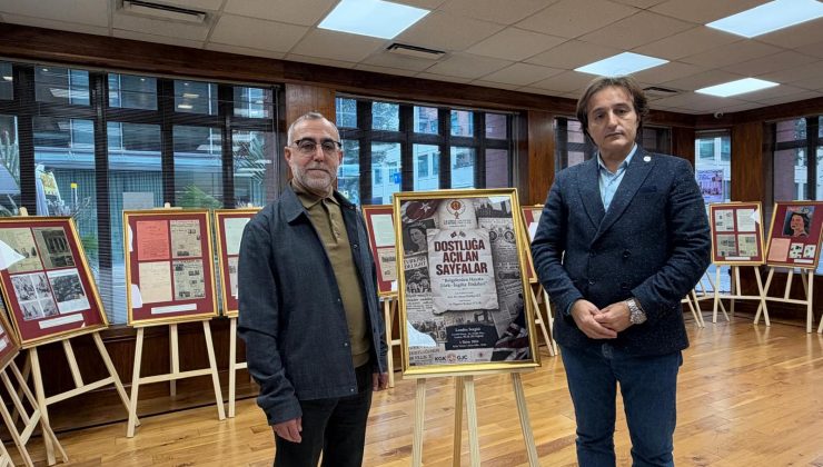 KGK sergisi Yunus Emre Londra merkezinde açıldı