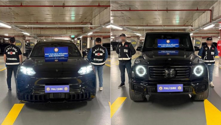 “Kripto para dolandırıcılığı”ndan yakalanan şüphelinin eşine ait 9 araca el konuldu