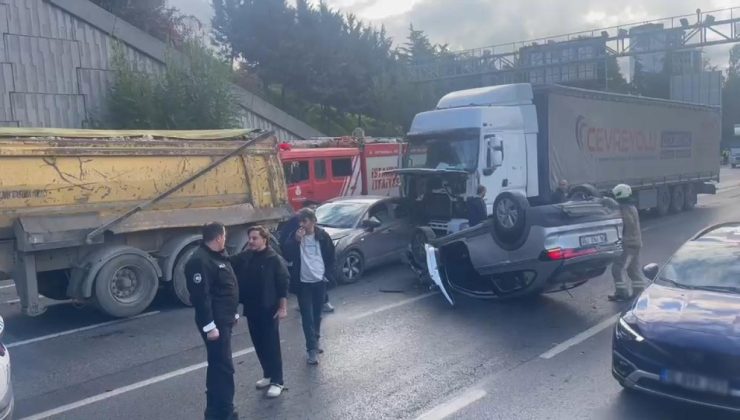 Bağcılar’da zincirleme kaza: Yaralılar var